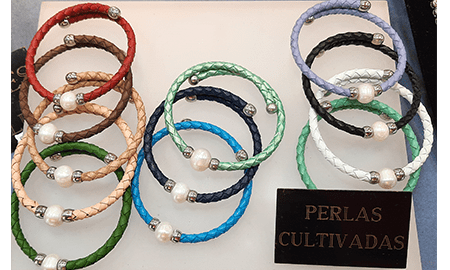 Joyería Quilez pulseras de perlas